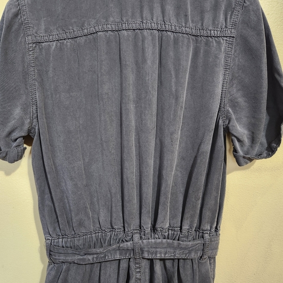 Urban Outfitters BDG gray lyocell victory zip jumpsuit women small - Picture 3 of 9
